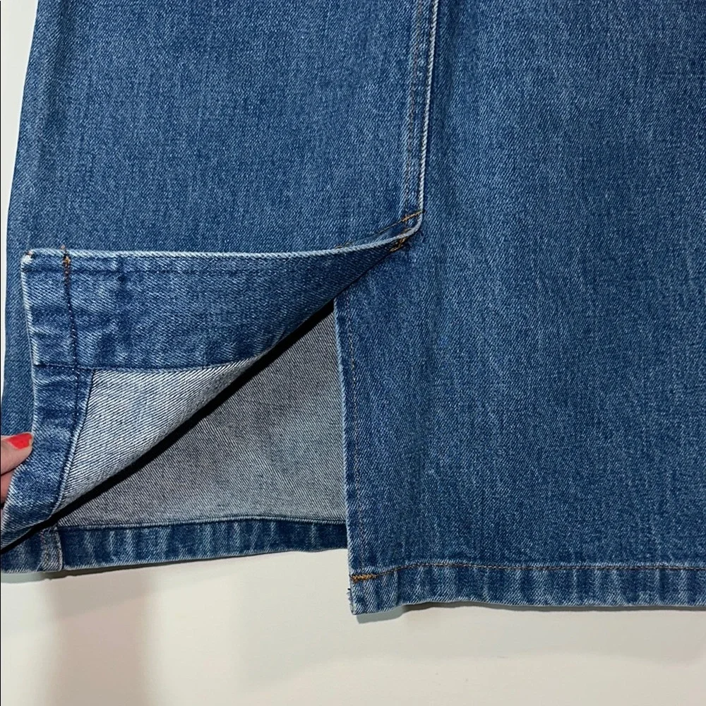 Vintage 90’s GAP Classic Blue Denim Pencil Skirt - Picture 7 of 7